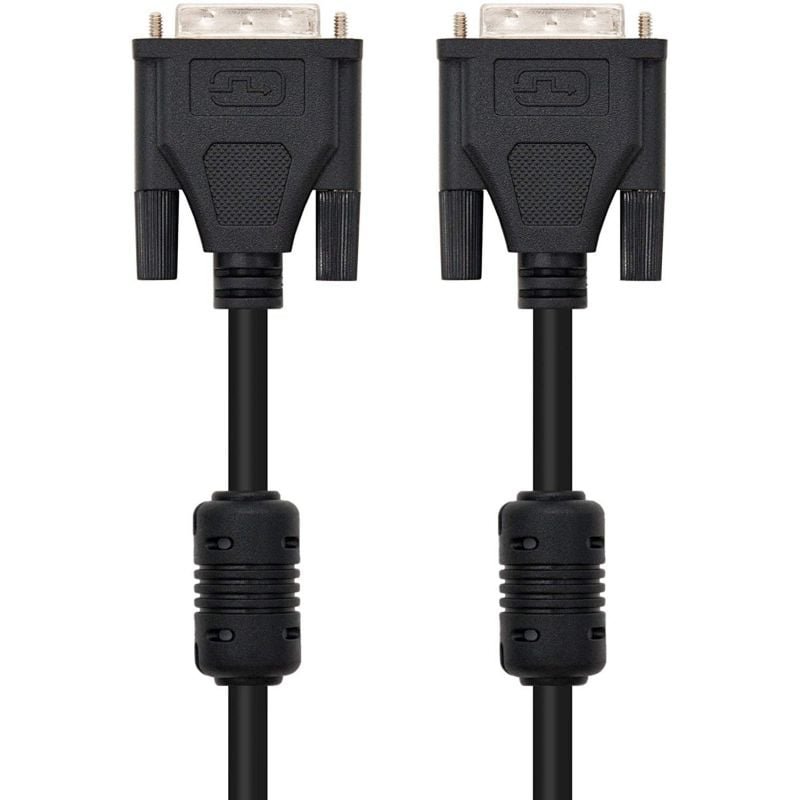 Cable DVI Dual Nanocable 10.15.0802/ DVI Macho - DVI Macho/ 1.8m/ Negro - изображение 4