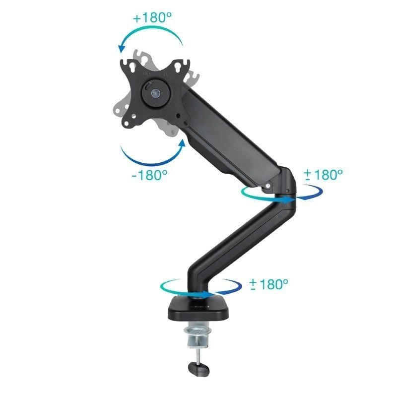 Soporte de Mesa para Monitor TooQ DB5032TNR-B/ Giratorio/ Inclinable/ hasta 9kg - изображение 3
