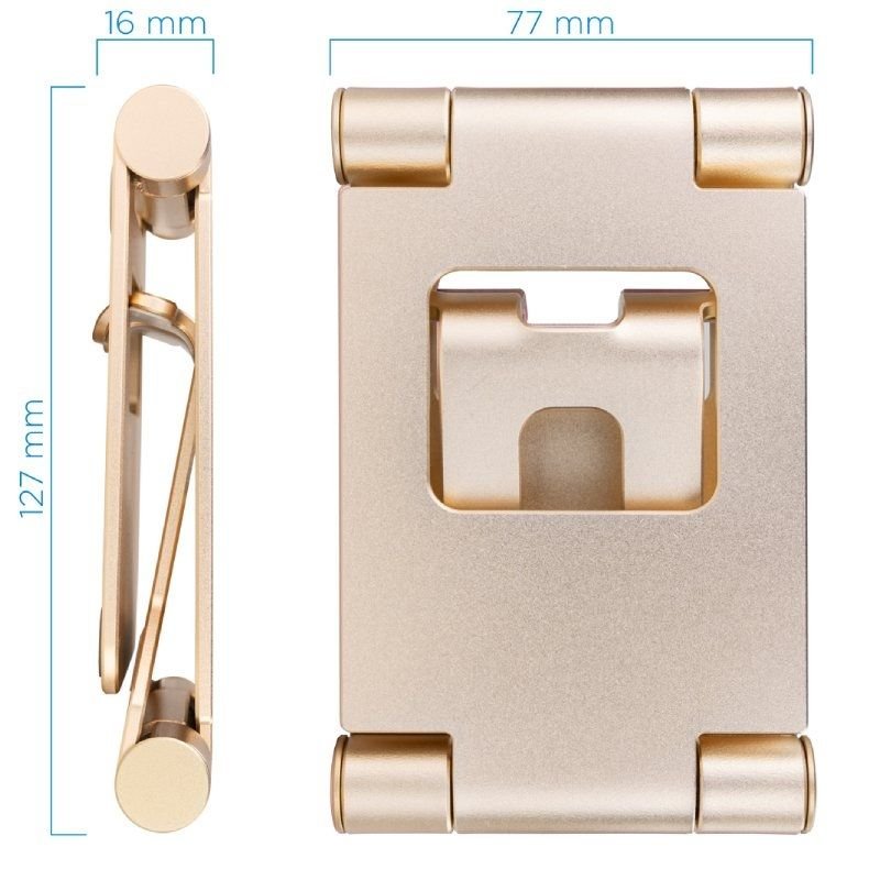 Soporte para Smartphone/Tablet TooQ PH-KEOPS-ALBA/ Dorado - изображение 5