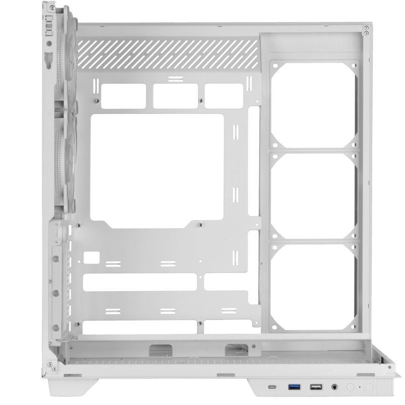 Caja Gaming Torre Mars Gaming MC-3GF/ Blanca - изображение 4