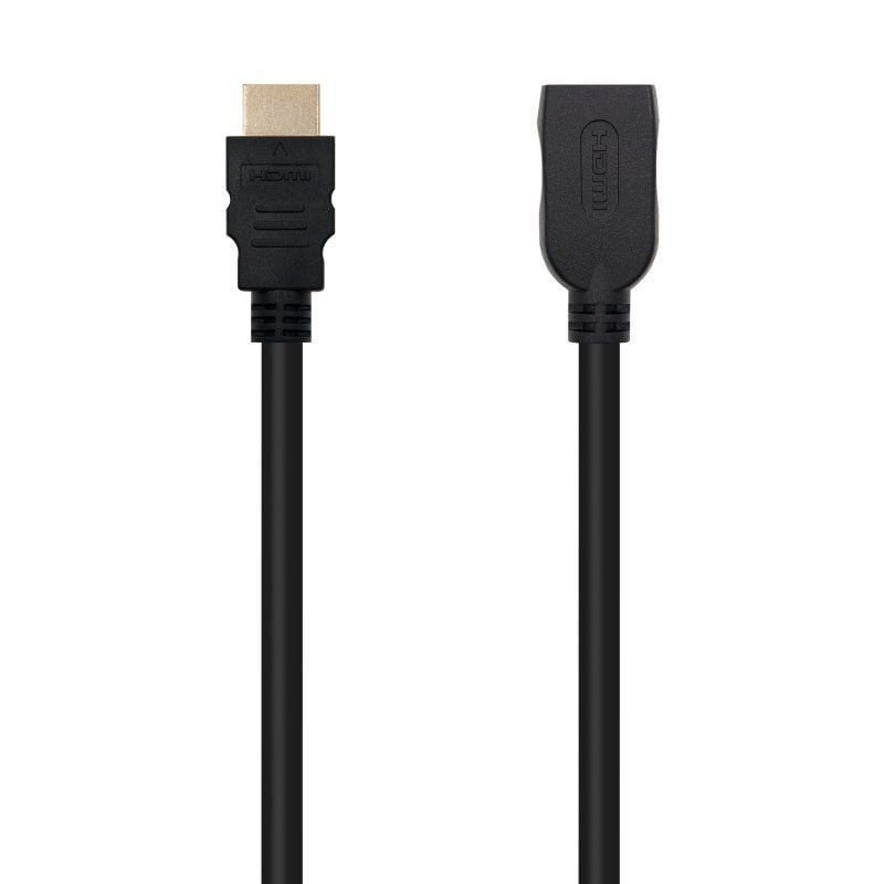 Cable Alargador HDMI Nanocable 10.15.1013/ HDMI Macho - HDMI Hembra/ 3m/ Negro - изображение 2