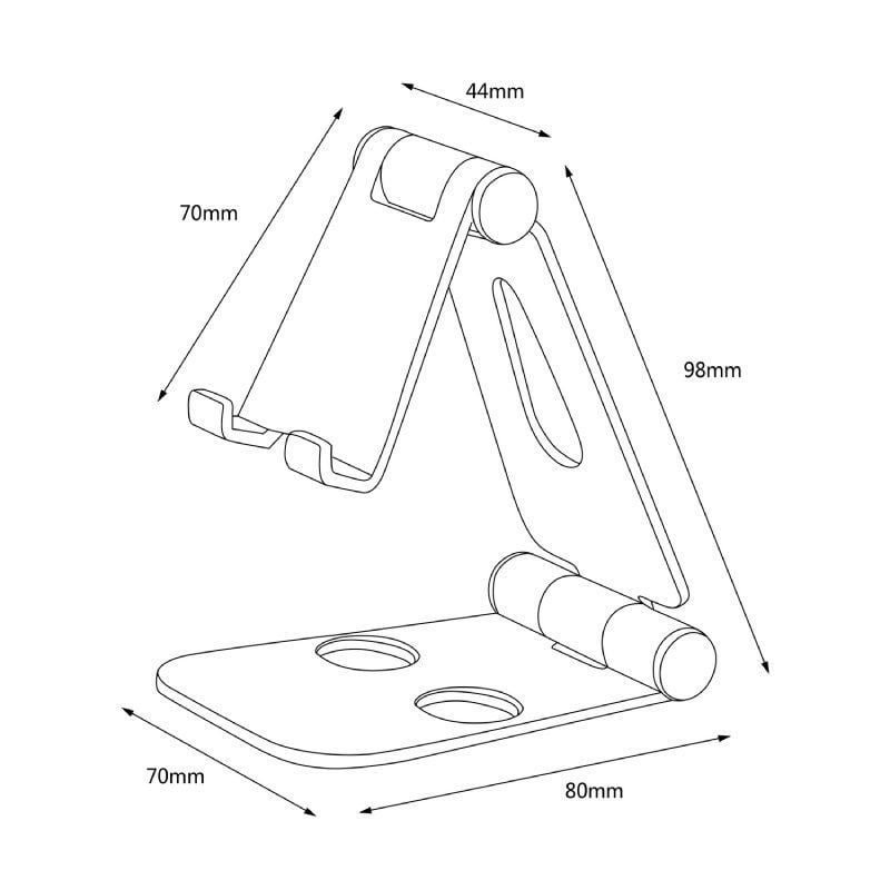 Soporte para Smartphone/Tablet Aisens MS2PM-086/ Plata - изображение 5