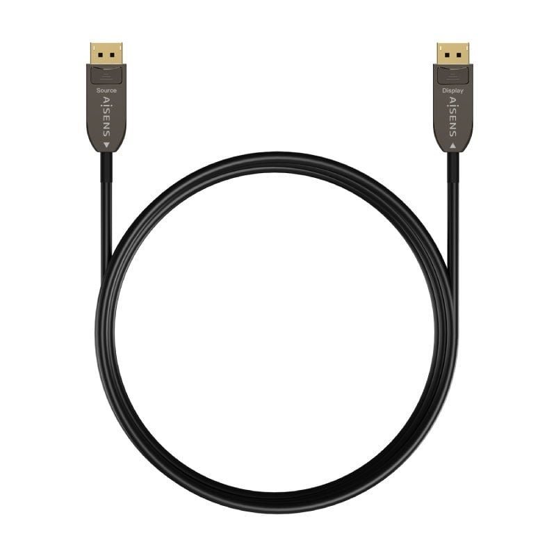 Cable DisplayPort 1.4 AOC 8K Aisens A155-0607/ DisplayPort Macho - DisplayPort Macho/ 15m/ Negro - изображение 2