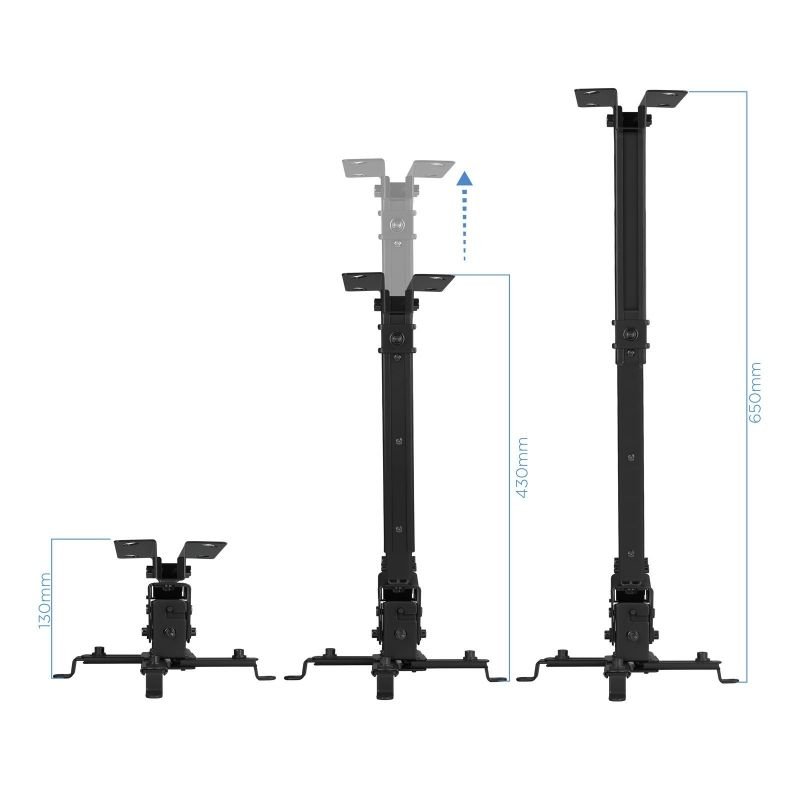 Soporte de Techo para Proyector TooQ PJ2012T-B/ Inclinable/ hasta 20kg - изображение 2