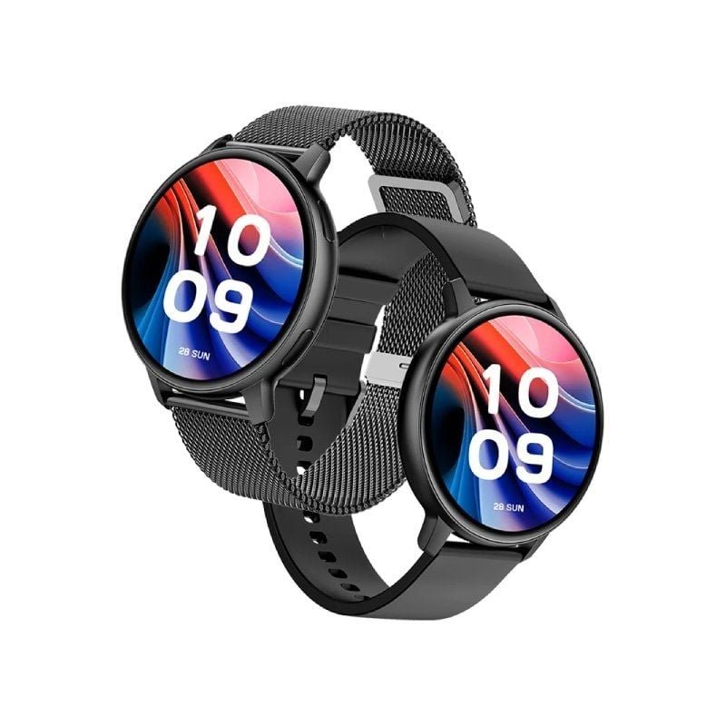 Smartwatch SPC Smartee Duo Classic 9652N/ Notificaciones/ Frecuencia Cardíaca/ Negro/ Incluye Correa Extra - изображение 2