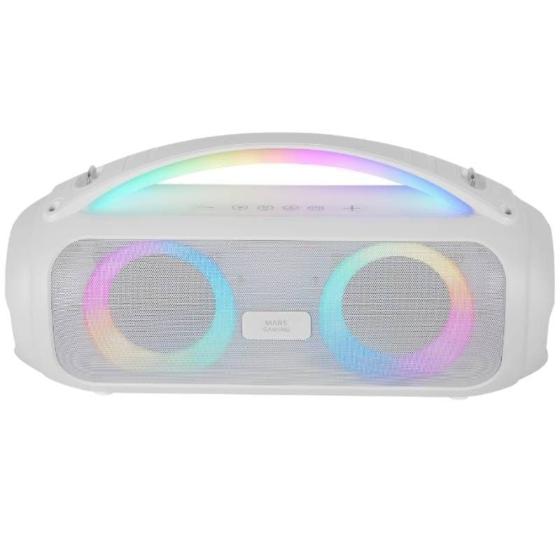 Altavoz con Bluetooth Mars Gaming MS-PULSE/ 50W RMS/ 2.0/ Blanco - изображение 2