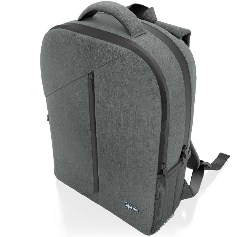 Mochila Aisens Premium ASBG-BP084-GR para Portátiles hasta 15.6"/ Gris - изображение 2
