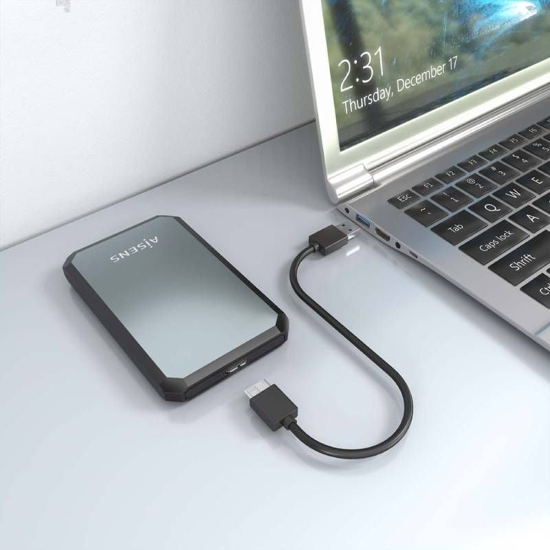 Caja Externa para Disco Duro de 2.5" Aisens ASE-2529B/ USB 3.1/ Sin tornillos - изображение 5