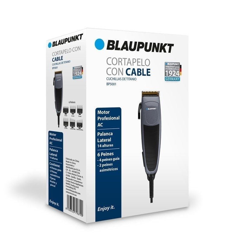 Cortapelos Blaupunkt BP5001/ con Cable/ 9 Accesorios - изображение 3