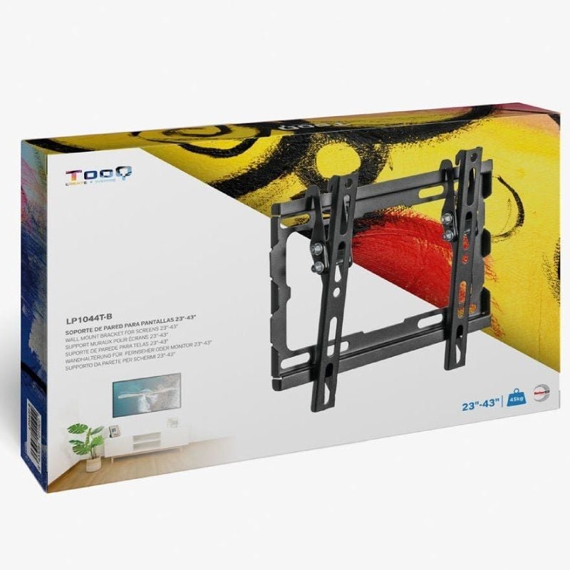 Soporte de Pared Inclinable TooQ LP1044T-B para TV de 23-43"/ hasta 45kg - изображение 3