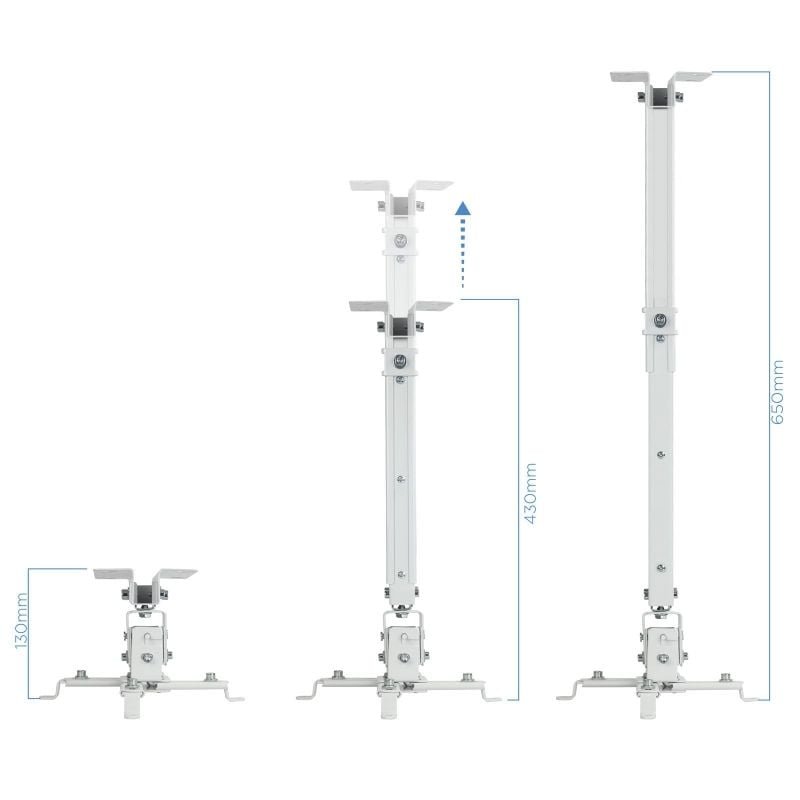 Soporte de Techo para Proyector TooQ PJ2012T-W/ Inclinable/ hasta 20kg - изображение 2