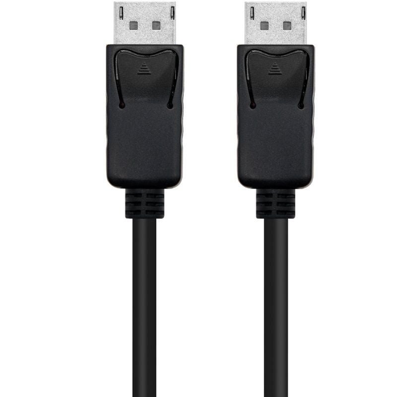 Cable DisplayPort Nanocable 10.15.2705/ DisplayPort Macho - DisplayPort Macho/ 5m/ Negro - изображение 2