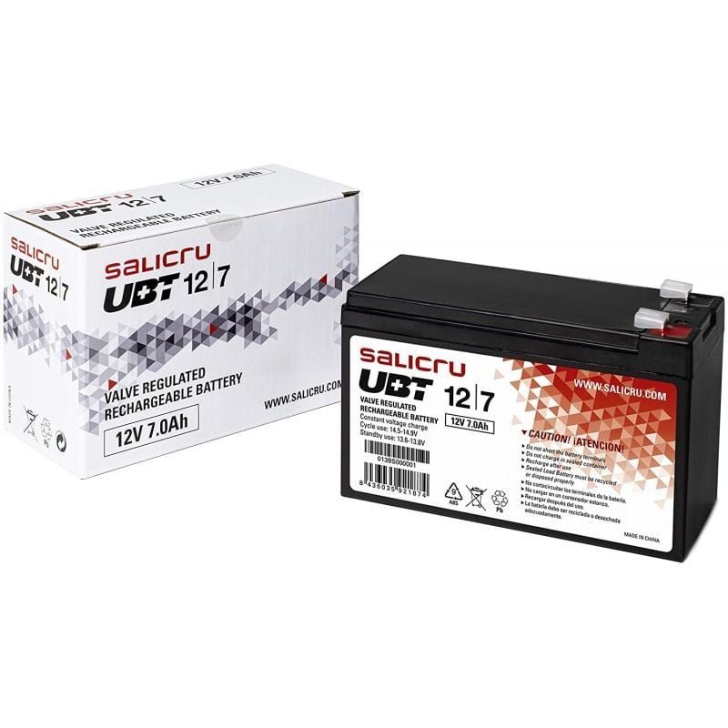 Batería Salicru UBT 12/7 V2 compatible con SAI Salicru según especificaciones - изображение 2
