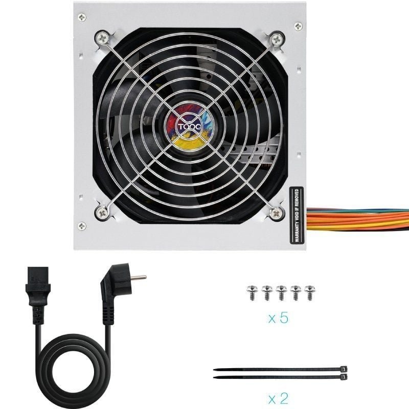 Fuente de Alimentación TooQ TQAPOLO-550SP/ 550W/ Ventilador 12cm - изображение 5