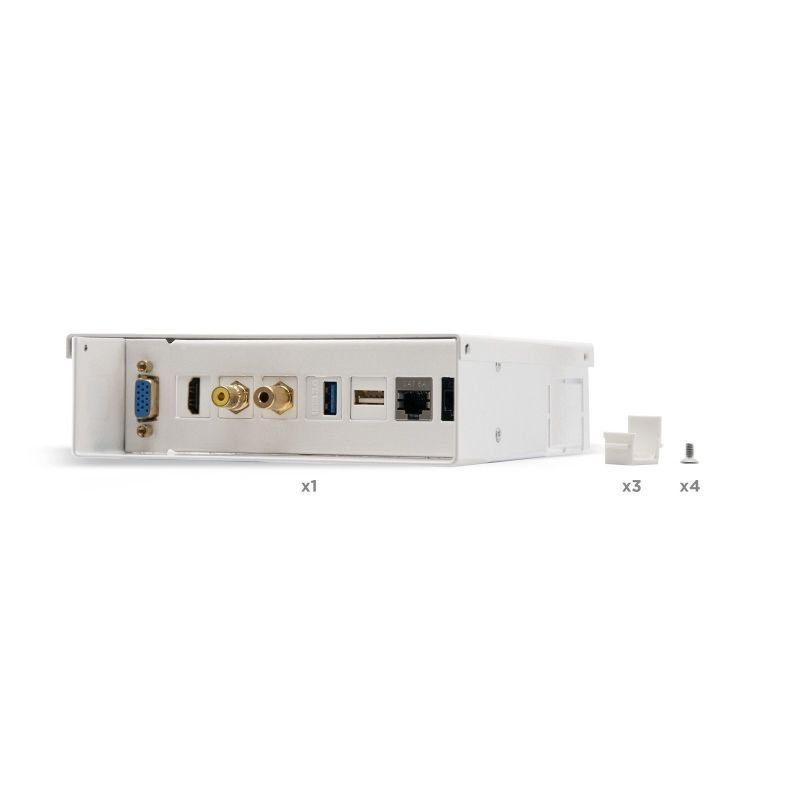 Caja de Conexiones Nanocable 10.35.0003/ VGA - HDMI - Jack 3.5 - RCA - USB 3.0 - USB 2.0 - 2x RJ45 - изображение 4