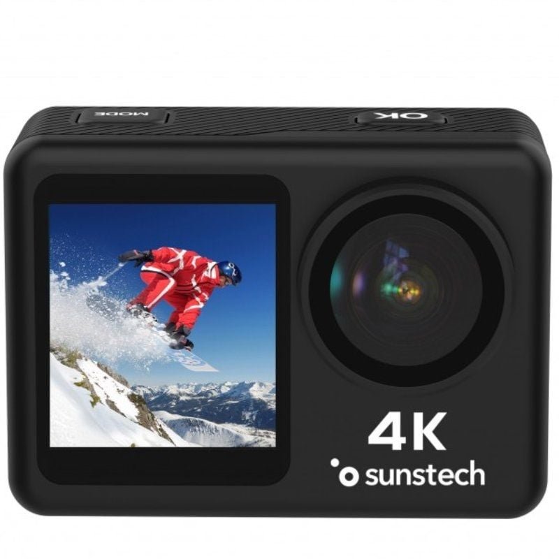 Cámara Digital Deportiva Sunstech Adventure 4K/ 16MP/ Ángulo de visión 170º/ Negra - изображение 3