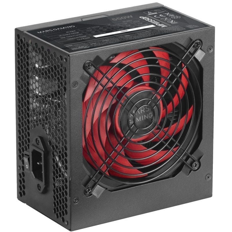 Fuente de Alimentación Mars Gaming MPIII550P/ 550W/ Ventilador 12cm - изображение 4