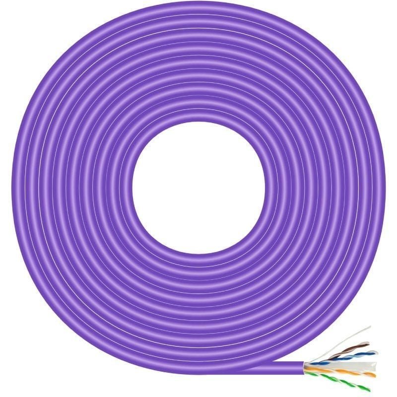 Bobina de Cable RJ45 AWG23 UTP Aisens A135-0748 Cat.6/ LSZH/ 305m/ Violeta - изображение 2
