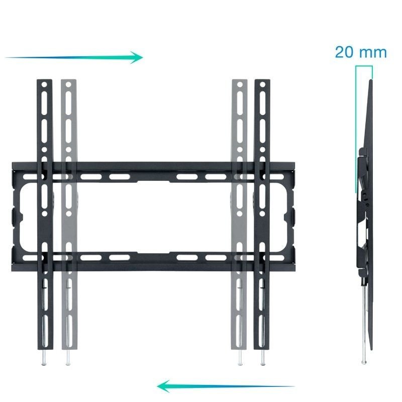 Soporte de Pared Fijo TooQ LP1070F-B para TV de 32-70"/ hasta 45kg - изображение 2