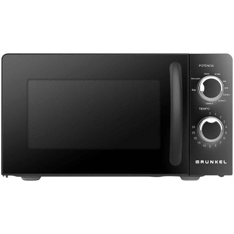 Microondas Grunkel MWG-20NG/ 700W/ Capacidad 20L/ Funcion Grill/ Negro - изображение 3