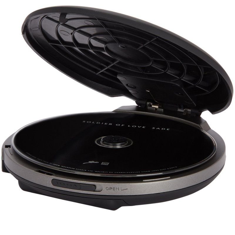Reproductor de CD/CDR/MP3 Aiwa Walk PCD-810BK/ con Batería/ con Cable/ Negra y Gris - изображение 2