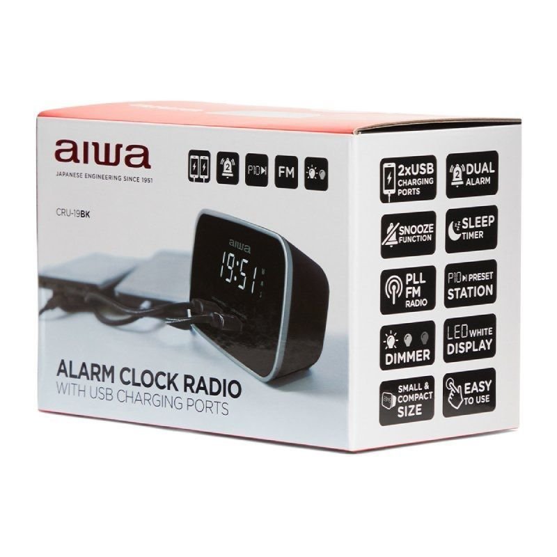 Despertador Aiwa CRU-19BK/ Radio FM - изображение 5
