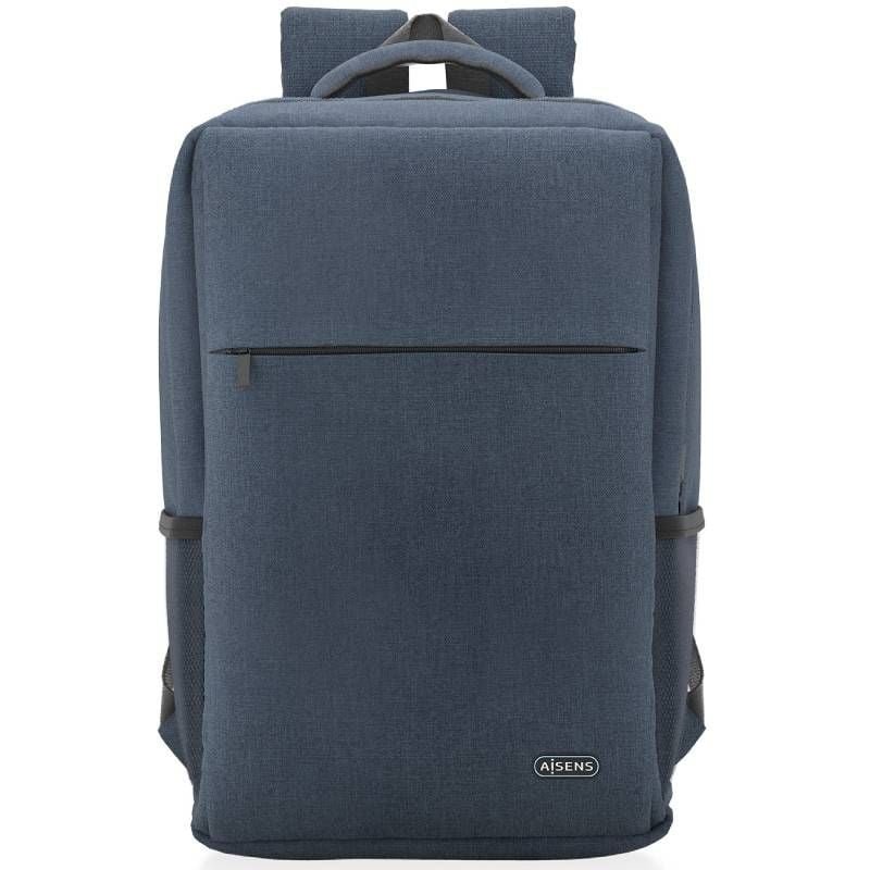 Mochila Aisens ASBG-BP082-BL para Portátiles hasta 17"/ Azul