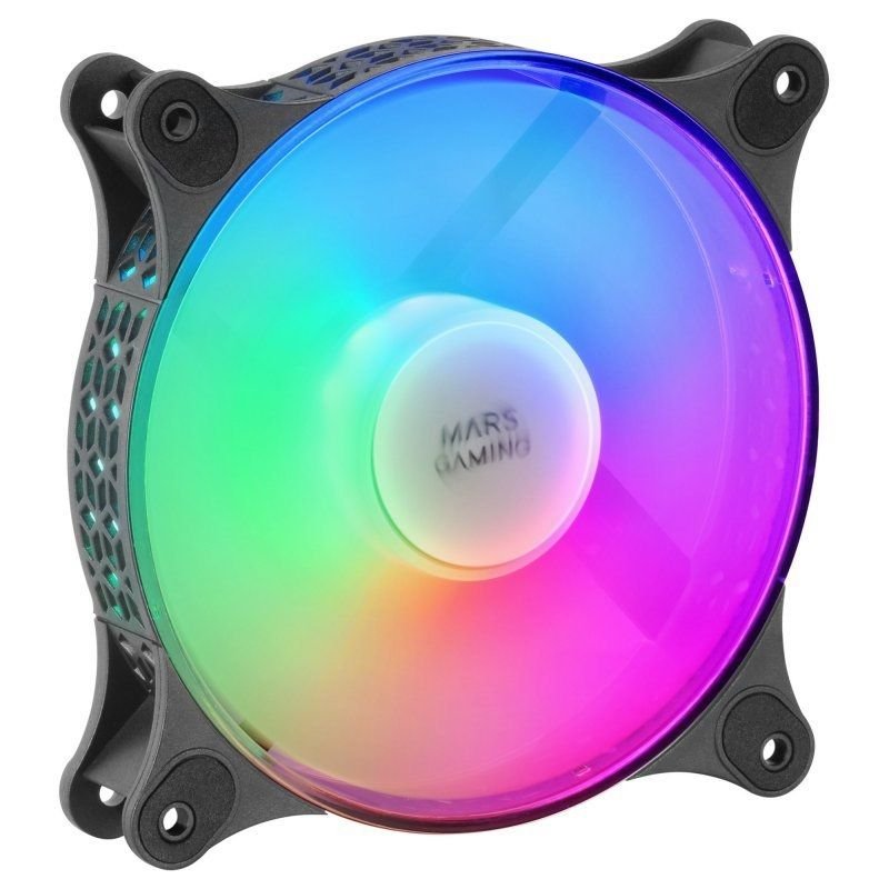 Pack 2 Ventiladores Mars Gaming MFDUO/ 12cm/ FRGB - изображение 2