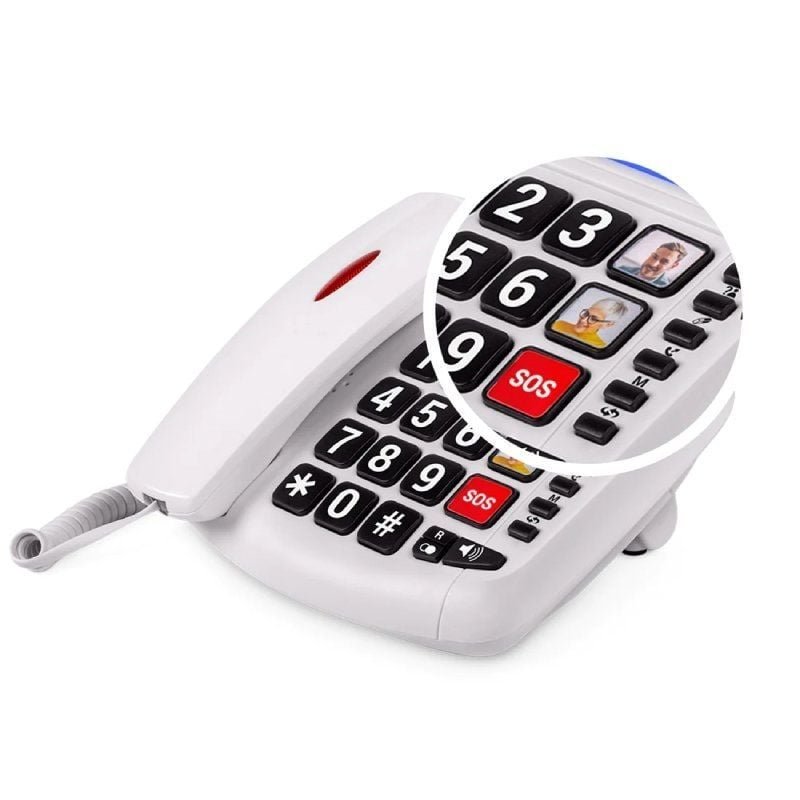 Teléfono SPC Comfort Volume 2/ Blanco - изображение 3