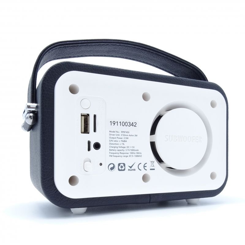 Radio Portátil Sunstech RPBT450/ a Pilas/ Negra - изображение 3