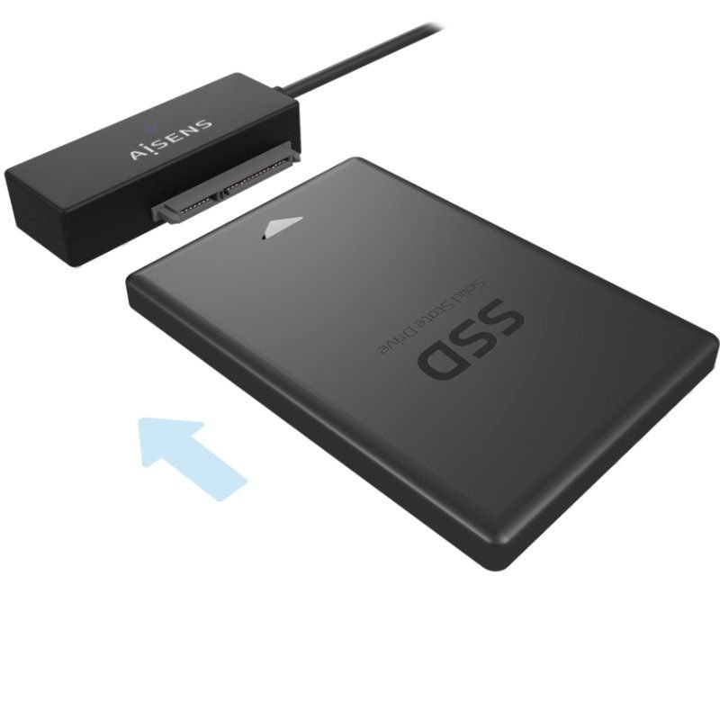 Adaptador para Discos Duros 2.5"/3.5" Aisens ASE-35A01B/ USB 3.0 - SATA/ con Alimentador - изображение 5