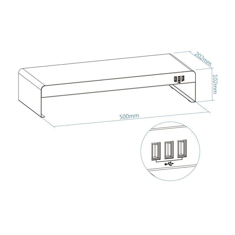 Soporte para Monitor TooQ TQMR0124/ hasta 20kg - изображение 3