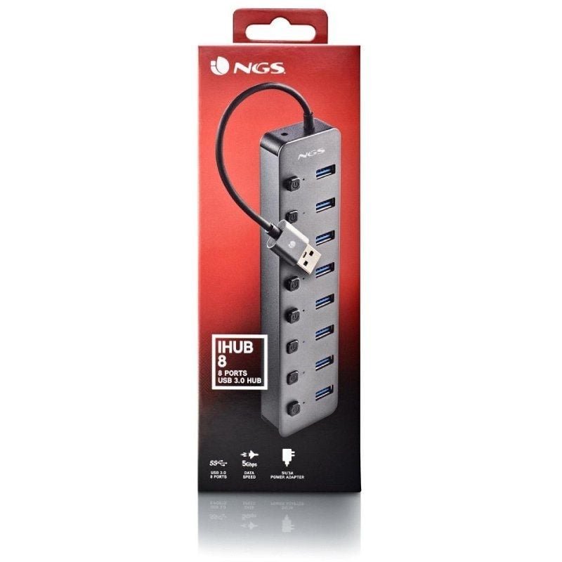 Hub USB NGS IHUB8 / 8xUSB 3.0 - изображение 4