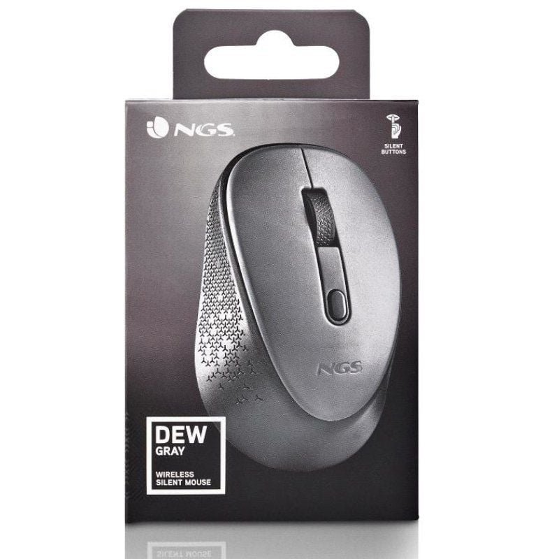 Ratón Inalámbrico NGS Dew Gray/ Hasta 1600 DPI/ Gris - изображение 5