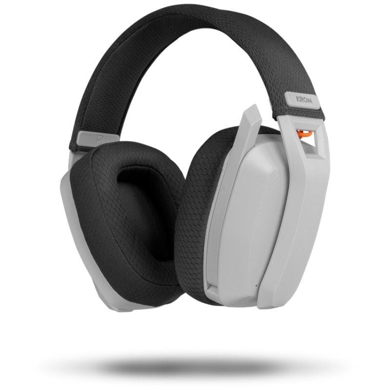 Auriculares Gaming Inalámbricos con Micrófono Krom Kanji/ Bluetooth/ USB 2.0/ Blancos - изображение 3