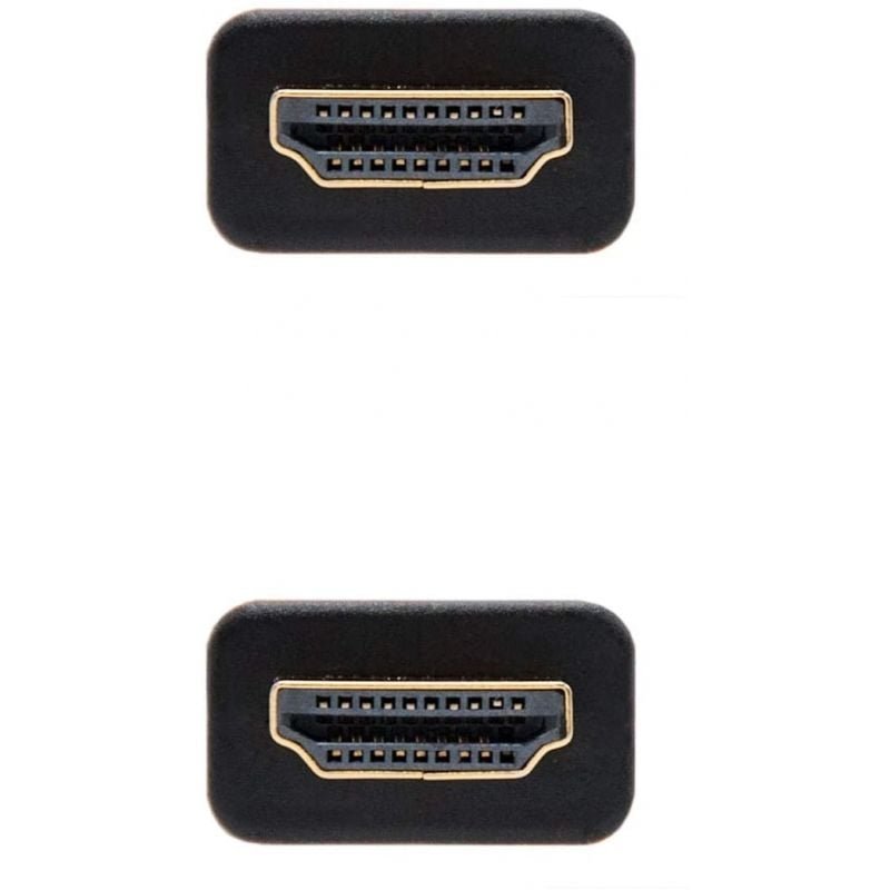 Cable HDMI 2.0 4K Nanocable 10.15.1602/ HDMI Macho - HDMI Macho/ 1.5m/ Negro/ Naranja - изображение 3