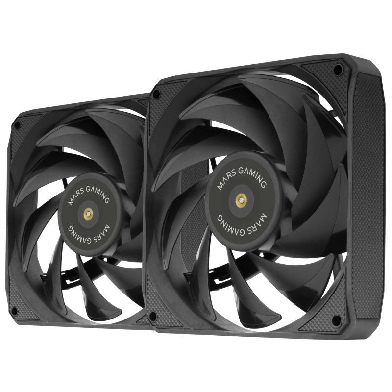 Pack 2 Ventiladores Mars Gaming MF-NCLX2/ 12cm - изображение 2
