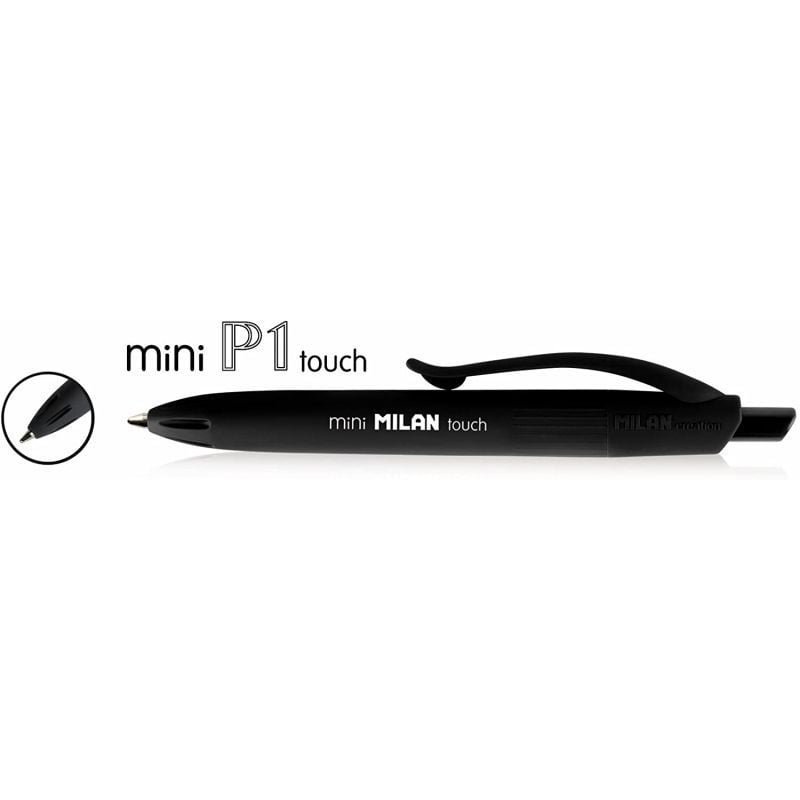 Caja de Bolígrafos de Tinta de Aceite Retráctil Milan P1 Touch MLN176511925/ 25 unidades/ Negros - изображение 5