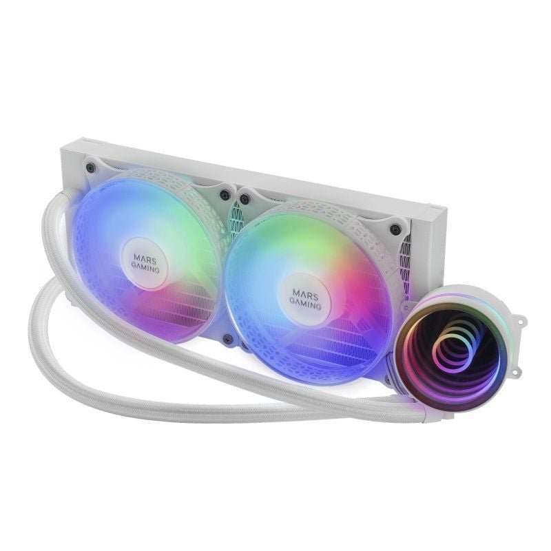 Sistema de Refrigeración Líquida Mars Gaming ML-ONE240W/ Blanco - изображение 2