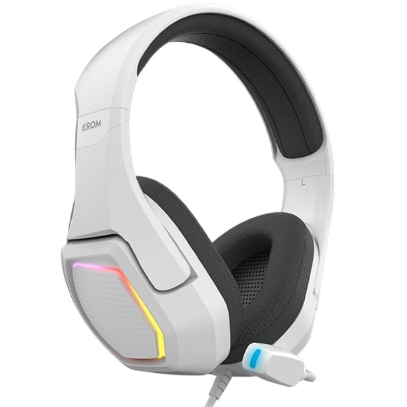 Auriculares Gaming con Micrófono Krom Kopa 7.1/ USB 2.0/ Blancos - изображение 3