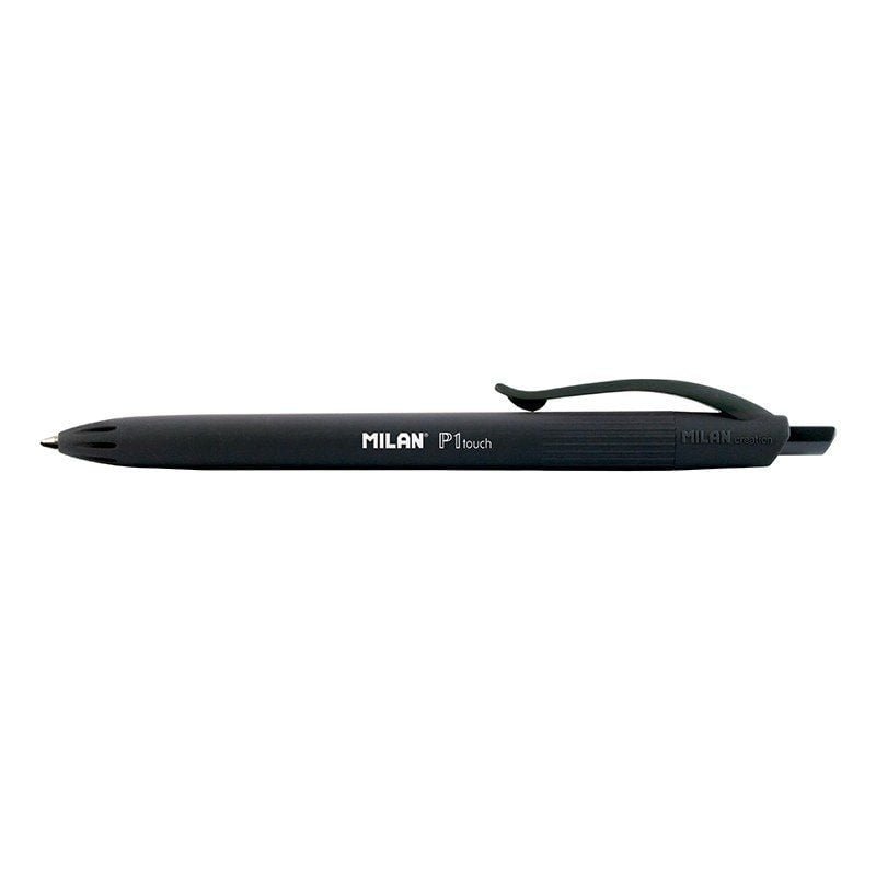 Caja de Bolígrafos de Tinta de Aceite Retráctil Milan P1 Touch MLN176511925/ 25 unidades/ Negros - изображение 2