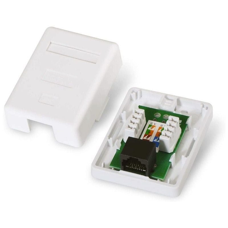 Roseta de Superficie Aisens A139-0301/ Cat.6/ 1 Toma - изображение 4