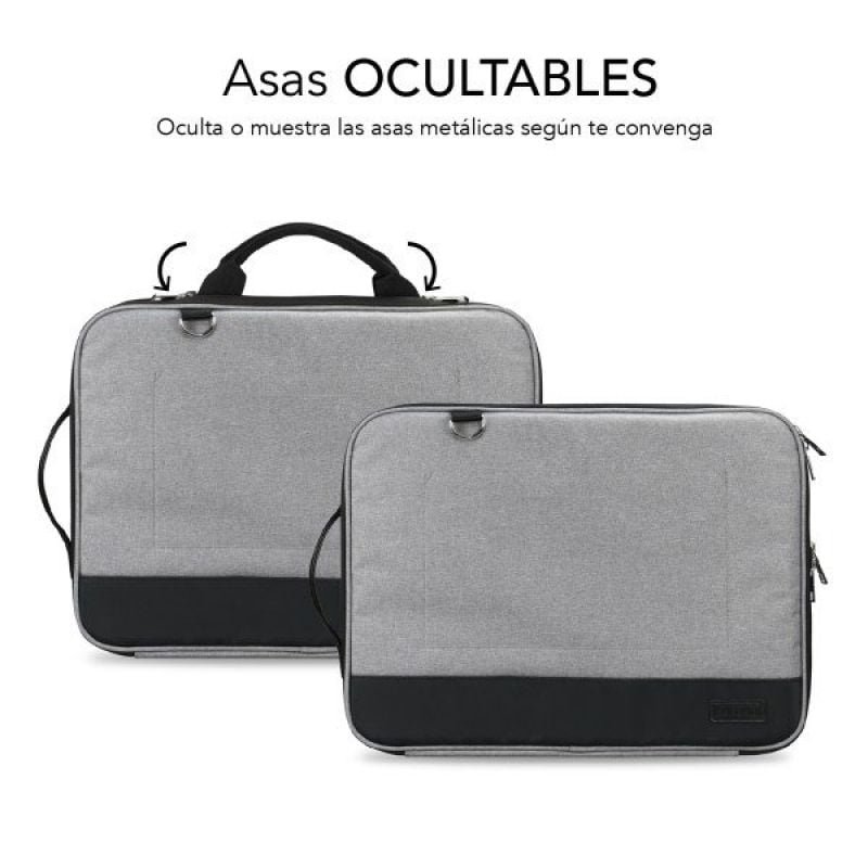 Maletín Subblim Advance Laptop Sleeve para Portátiles hasta 14"/ Gris - изображение 2