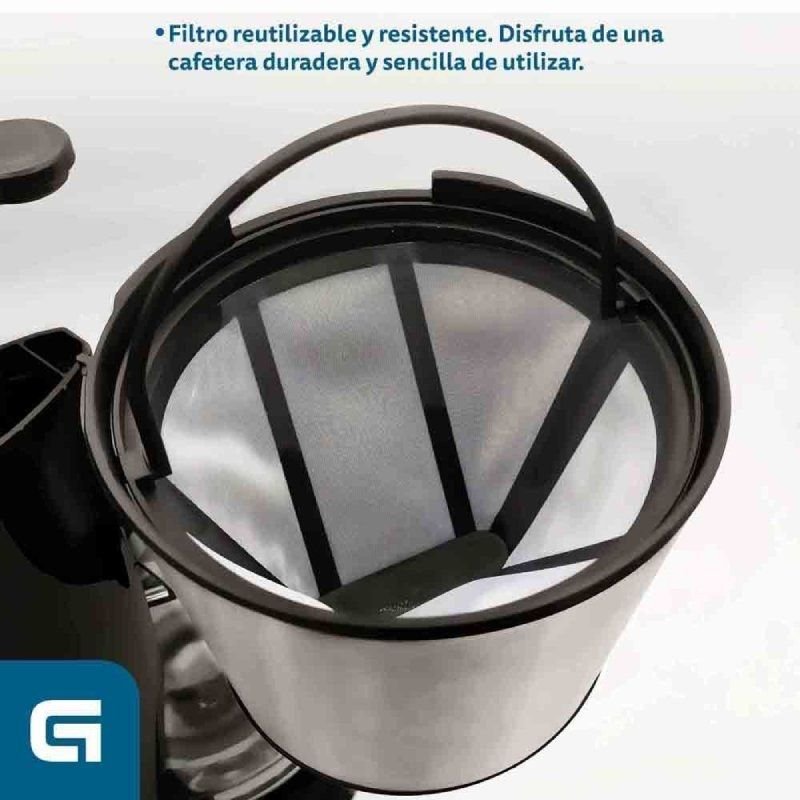Cafetera de Goteo Grunkel Caf-Naroma/ 12 Tazas/ Negra - изображение 3
