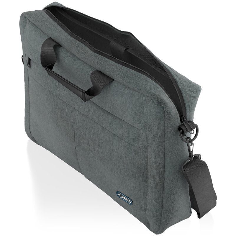 Maletín Aisens ASBG-BC025-GR para Portátiles hasta 15.6"/ Gris - изображение 3