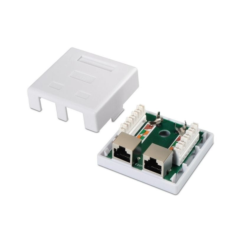 Roseta de Superficie Aisens A139-0304/ Cat.6/ 2 Tomas - изображение 3