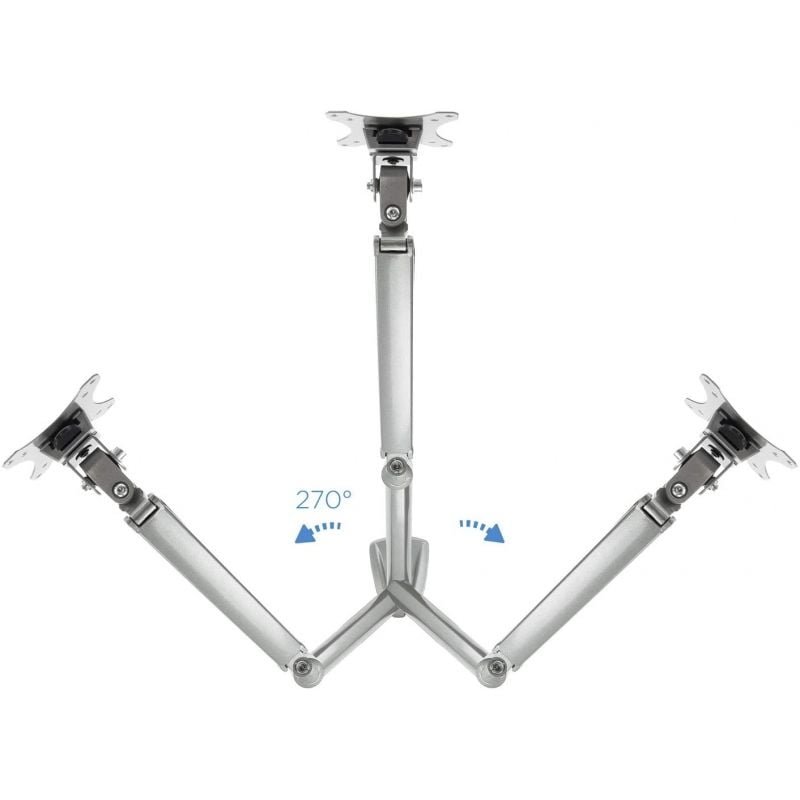 Soporte de Mesa para Monitor TooQ DB3032TNR-S/ Giratorio/ Inclinable/ hasta 9kg - изображение 4