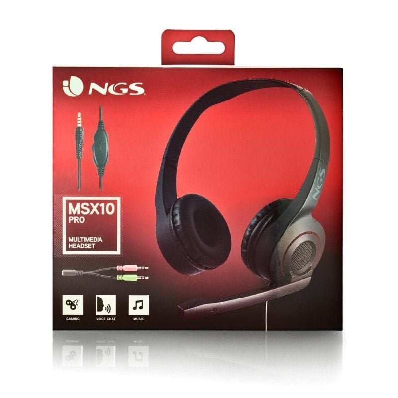 Auriculares NGS MSX 10 Pro/ con Micrófono/ Jack 3.5/ Negros - изображение 5