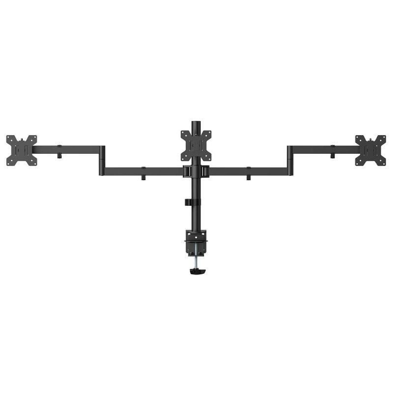 Soporte de Mesa para 3 Monitores Aisens DT27TSR-281/ Giratorio/ Inclinable/ hasta 10kg - изображение 2