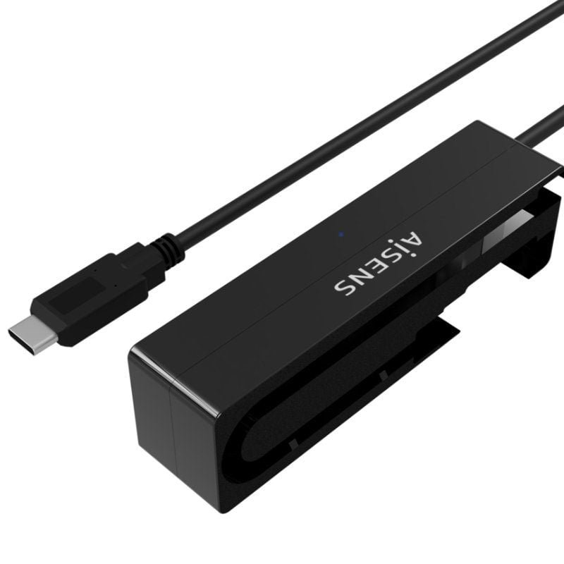 Adaptador para Discos Duros 2.5"/3.5" Aisens ASE-35C02B/ USB Tipo-C - SATA/ con Alimentador - изображение 2